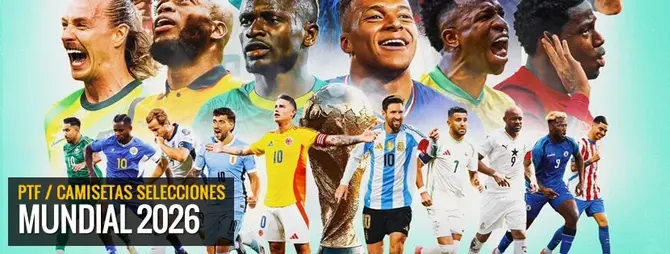 Mundial de Futbol 2026 y sus camisetas