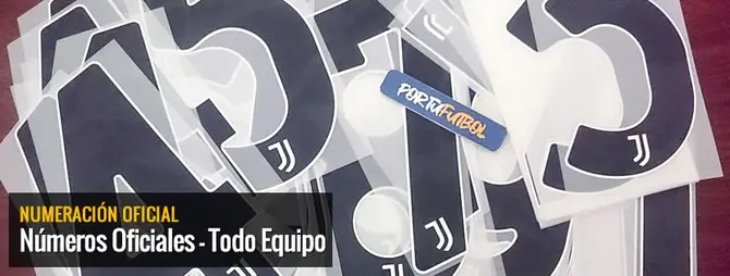 Numeracion y letras en termoadhesivo
