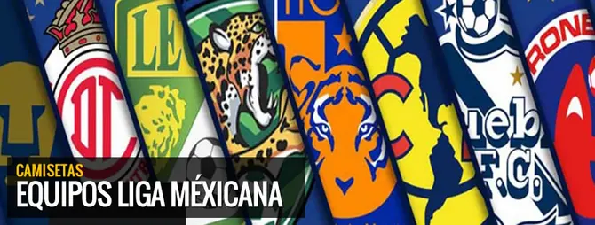 Camisetas de futbol de la Liga Mx